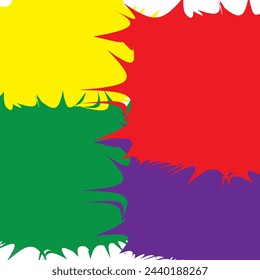 Abstract colorful paint brush and strokes, scribble lines pattern background. creative colorful nice brush strokes and hand drawn background. cute kids sketch drawing background