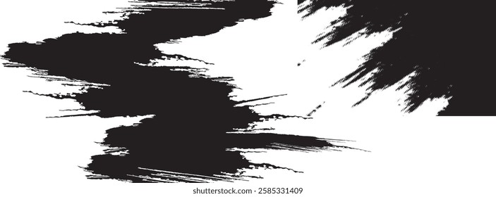 Abstract colorful paint brush and strokes, scribble lines pattern background. colorful nice brush strokes and hand drawn background. modern beautiful grunge and strokes pattern background