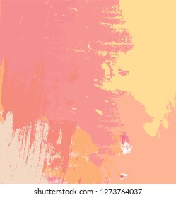 abstract colorful paint brush texture background. creative colorful nice brush strokes and hand drawn for your design. vector illustration