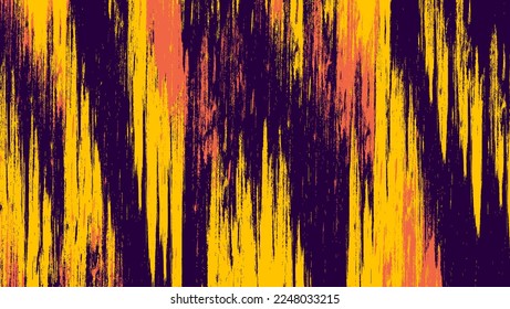 Abstract Colorful Paint Grunge Texture Background Design