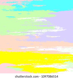 abstract colorful paintbrush background