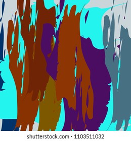 abstract colorful paintbrush background. 