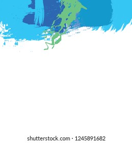 abstract colorful paintbrush background. vector illustration