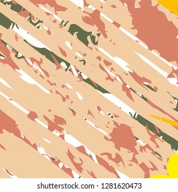 abstract colorful paintbrush and scribble texture background. creative colorful nice brush strokes and hand drawn for your design. vector illustration