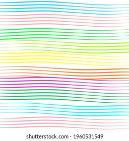abstract colorful paintbrush and stroks texture with horizon lines pattern background. creative colorful nice brush strokes horizontal for your design. 