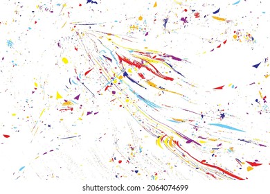 Abstract colorful painting. A picture for anything
