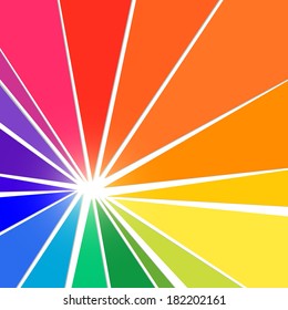 Abstract colorful paper background / Vector Illustration