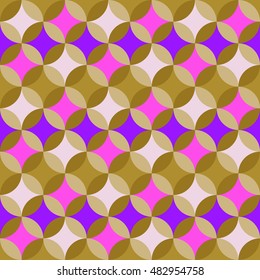 abstract colorful pastel geometric pattern background vector illustration for design