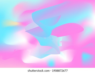 Abstract colorful pastel marbled backgound. Vector illustration