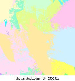 abstract colorful pastel paint brush and strokes pattern. colorful rainbow nice brush strokes and stripes background for your design