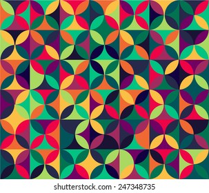 Abstract Colorful pattern 