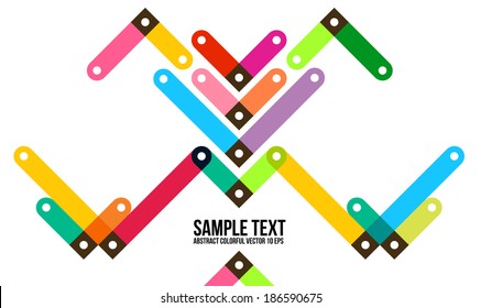 Abstract Colorful Pattern.  Background , Cover , Layout , Magazine, Brochure , Poster , Website , Name card , etc.