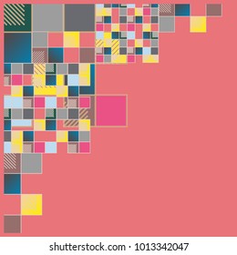 Abstract colorful pattern for background. Decorative backdrop can be used for wallpaper, pattern fills, web page background, surface textures.