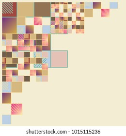 Abstract colorful pattern for background. Decorative backdrop can be used for wallpaper, pattern fills, web page background, surface textures.