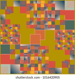 Abstract colorful pattern for background. Decorative backdrop can be used for wallpaper, pattern fills, web page background, surface textures.