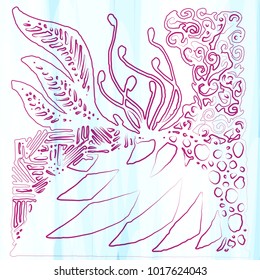 Abstract colorful pattern for background. Decorative backdrop can be used for wallpaper, pattern fills, web page background, surface textures.