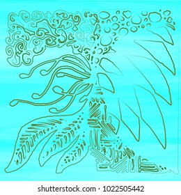 Abstract colorful pattern for background. Decorative backdrop can be used for wallpaper, pattern fills, web page background, surface textures.