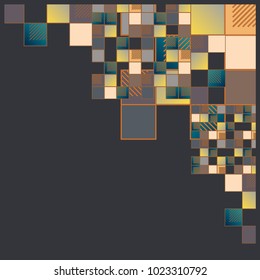 Abstract colorful pattern for background. Decorative backdrop can be used for wallpaper, pattern fills, web page background, surface textures.