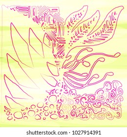 Abstract colorful pattern for background. Decorative backdrop can be used for wallpaper, pattern fills, web page background, surface textures.