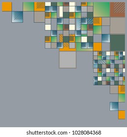 Abstract colorful pattern for background. Decorative backdrop can be used for wallpaper, pattern fills, web page background, surface textures.