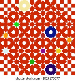 Abstract colorful pattern for background. Decorative backdrop can be used for wallpaper, pattern fills, web page background, surface textures.