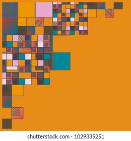 Abstract colorful pattern for background. Decorative backdrop can be used for wallpaper, pattern fills, web page background, surface textures.