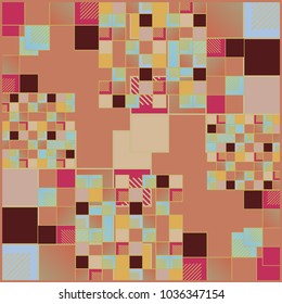 Abstract colorful pattern for background. Decorative backdrop can be used for wallpaper, pattern fills, web page background, surface textures.