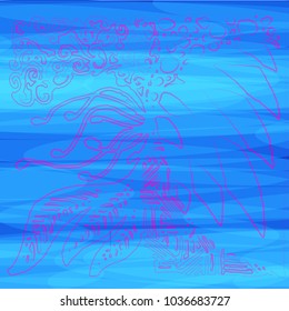 Abstract colorful pattern for background. Decorative backdrop can be used for wallpaper, pattern fills, web page background, surface textures.