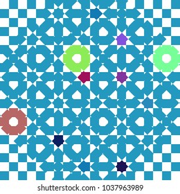 Abstract colorful pattern for background. Decorative backdrop can be used for wallpaper, pattern fills, web page background, surface textures.