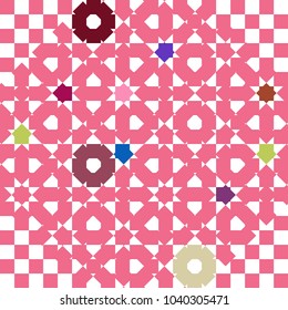 Abstract colorful pattern for background. Decorative backdrop can be used for wallpaper, pattern fills, web page background, surface textures.