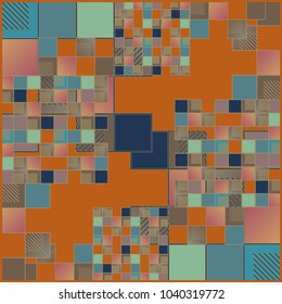 Abstract colorful pattern for background. Decorative backdrop can be used for wallpaper, pattern fills, web page background, surface textures.