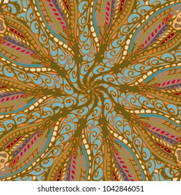 Abstract colorful pattern for background. Decorative backdrop can be used for wallpaper, pattern fills, web page background, surface textures.