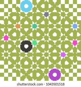 Abstract colorful pattern for background. Decorative backdrop can be used for wallpaper, pattern fills, web page background, surface textures.
