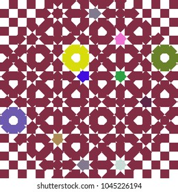 Abstract colorful pattern for background. Decorative backdrop can be used for wallpaper, pattern fills, web page background, surface textures.