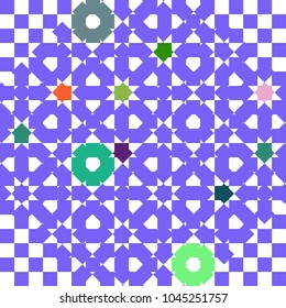 Abstract colorful pattern for background. Decorative backdrop can be used for wallpaper, pattern fills, web page background, surface textures.