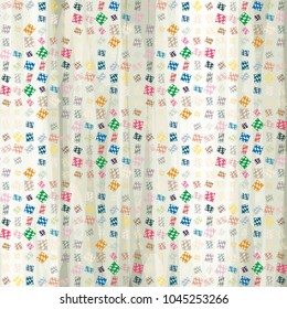 Abstract colorful pattern for background. Decorative backdrop can be used for wallpaper, pattern fills, web page background, surface textures.