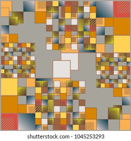 Abstract colorful pattern for background. Decorative backdrop can be used for wallpaper, pattern fills, web page background, surface textures.