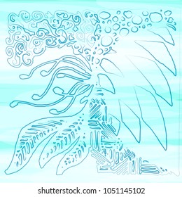 Abstract colorful pattern for background. Decorative backdrop can be used for wallpaper, pattern fills, web page background, surface textures.