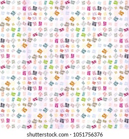 Abstract colorful pattern for background. Decorative backdrop can be used for wallpaper, pattern fills, web page background, surface textures.