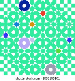 Abstract colorful pattern for background. Decorative backdrop can be used for wallpaper, pattern fills, web page background, surface textures.