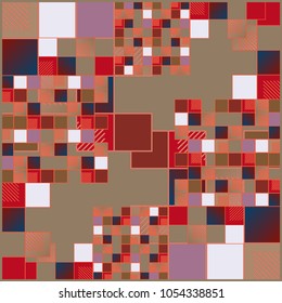 Abstract colorful pattern for background. Decorative backdrop can be used for wallpaper, pattern fills, web page background, surface textures.