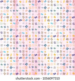 Abstract colorful pattern for background. Decorative backdrop can be used for wallpaper, pattern fills, web page background, surface textures.