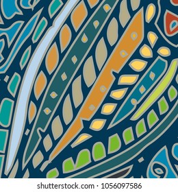 Abstract colorful pattern for background. Decorative backdrop can be used for wallpaper, pattern fills, web page background, surface textures.