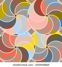 Abstract colorful pattern for background. Decorative backdrop can be used for wallpaper, pattern fills, web page background, surface textures.