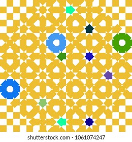 Abstract colorful pattern for background. Decorative backdrop can be used for wallpaper, pattern fills, web page background, surface textures.