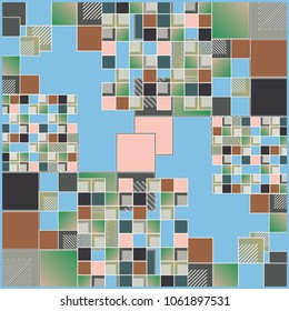 Abstract colorful pattern for background. Decorative backdrop can be used for wallpaper, pattern fills, web page background, surface textures.