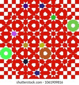 Abstract colorful pattern for background. Decorative backdrop can be used for wallpaper, pattern fills, web page background, surface textures.