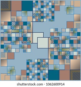 Abstract colorful pattern for background. Decorative backdrop can be used for wallpaper, pattern fills, web page background, surface textures.
