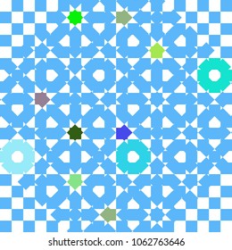 Abstract colorful pattern for background. Decorative backdrop can be used for wallpaper, pattern fills, web page background, surface textures.