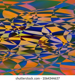 Abstract colorful pattern for background. Decorative backdrop can be used for wallpaper, pattern fills, web page background, surface textures.